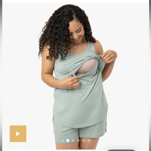 Nursing pajama set size Large